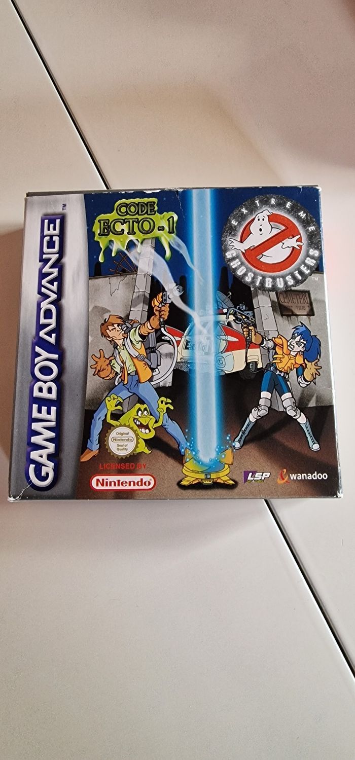 Jeux game boy advance sp ghostbuster