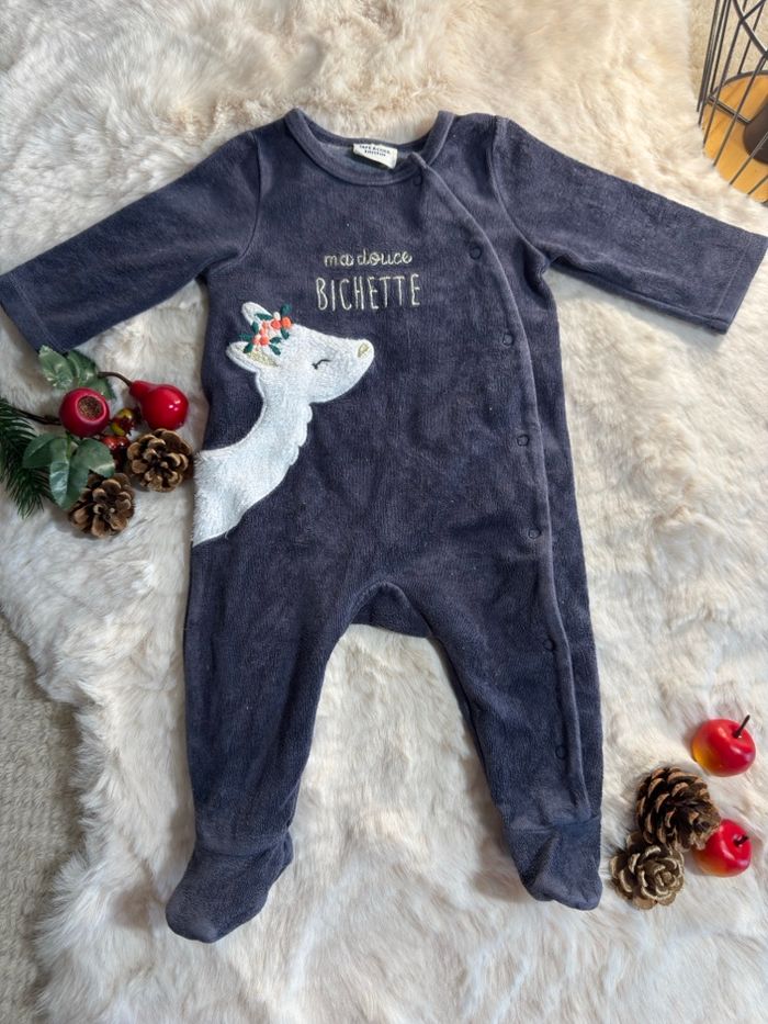 Grenouillère en velours - photo numéro 2