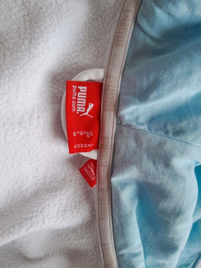 Sweat capuche zip stylé Puma petit 42 - photo numéro 3
