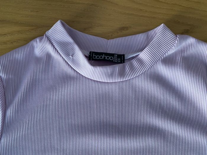Boohoo T-shirt Lila Taille 36 - photo numéro 4