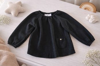 Blouse noire Zara 3-4 ans (104 cm)
