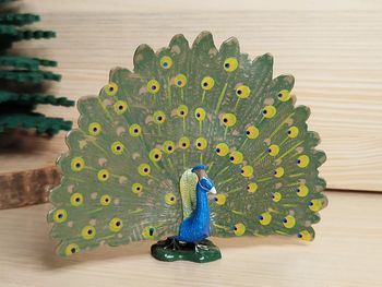 Figurine paon Animal de la ferme