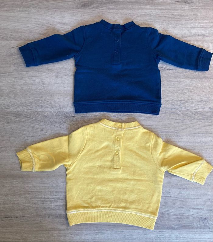 Lot de 2 sweats bébé garçon - photo numéro 2