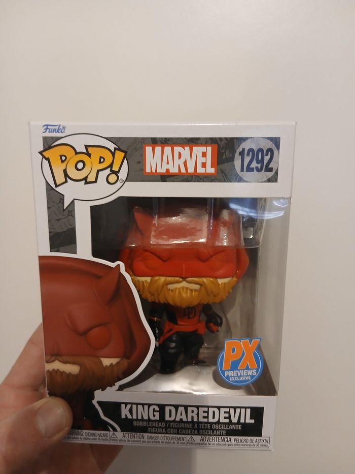 Funko pop marvel King daredevil