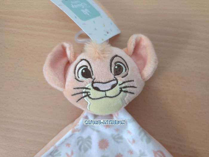 Doudou mouchoir plat / Comforter bébé Disney baby Roi Lion Simba Lion King - photo numéro 2