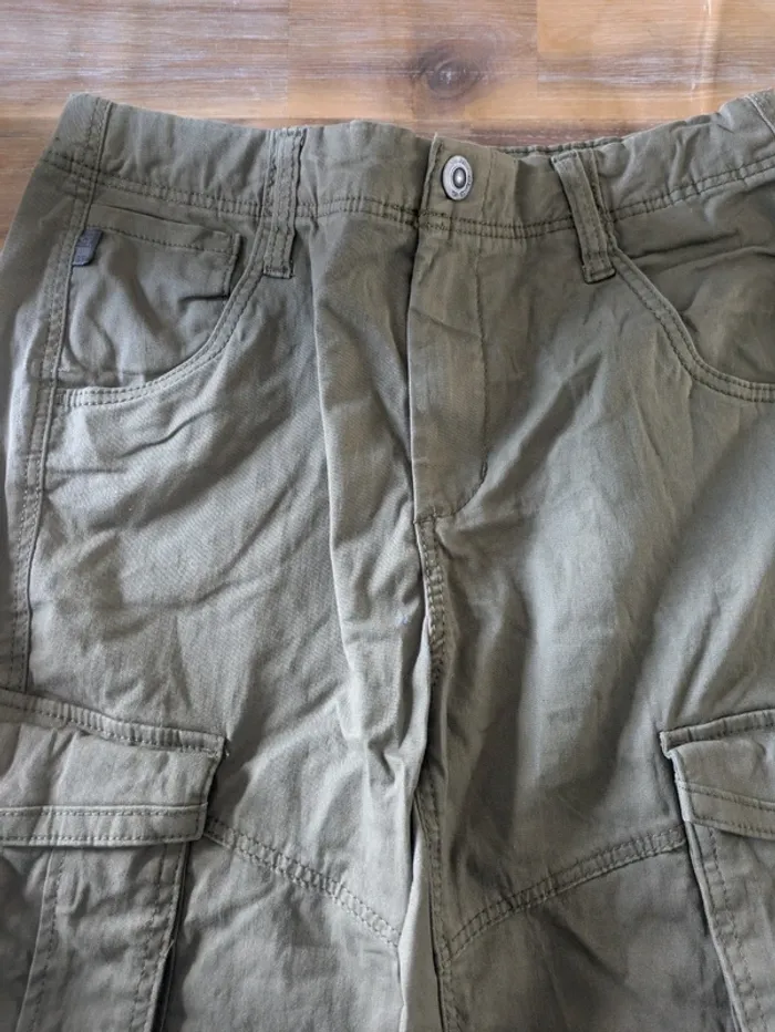Pantalon cargo kaki - photo numéro 4