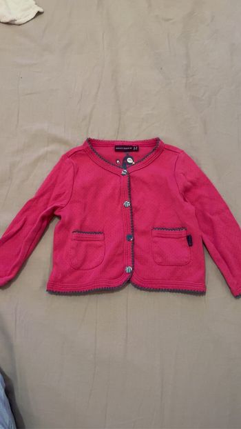 Gilet bébé fille