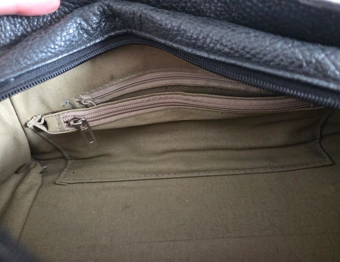 Sac a main noir avec bandoulière avec petit nœud - photo numéro 6