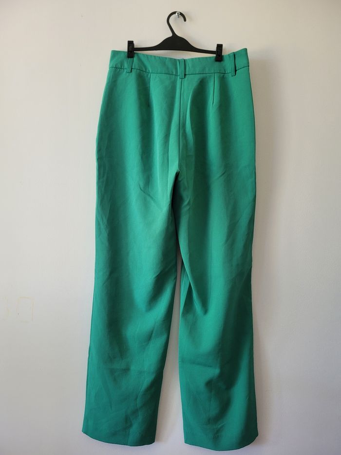 Pantalon vert Only style costume – Taille S, coupe droite élégante - photo numéro 4