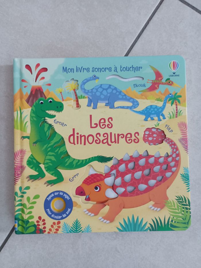 Livre sonore usborne les dinosaures - photo numéro 1