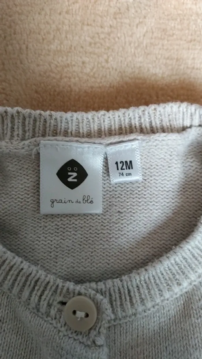 Gilet en 12mois - photo numéro 2