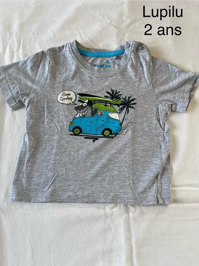 T-shirt lupilu 2 ans