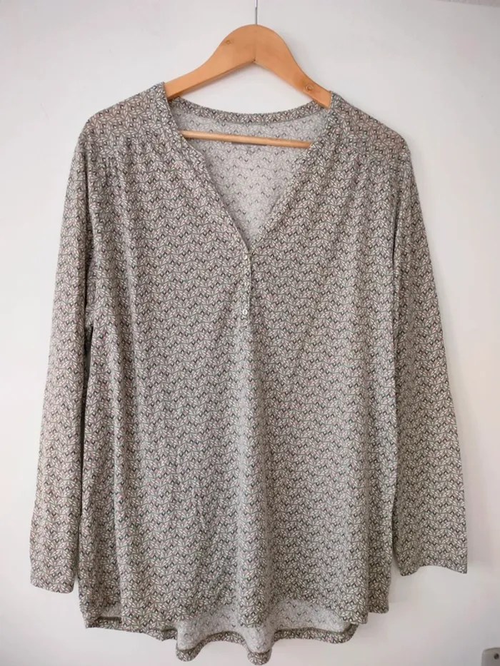 Blouse motifs In extenso XL - photo numéro 3