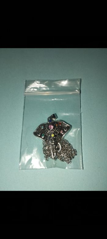 Collier éléphant 7 chakra