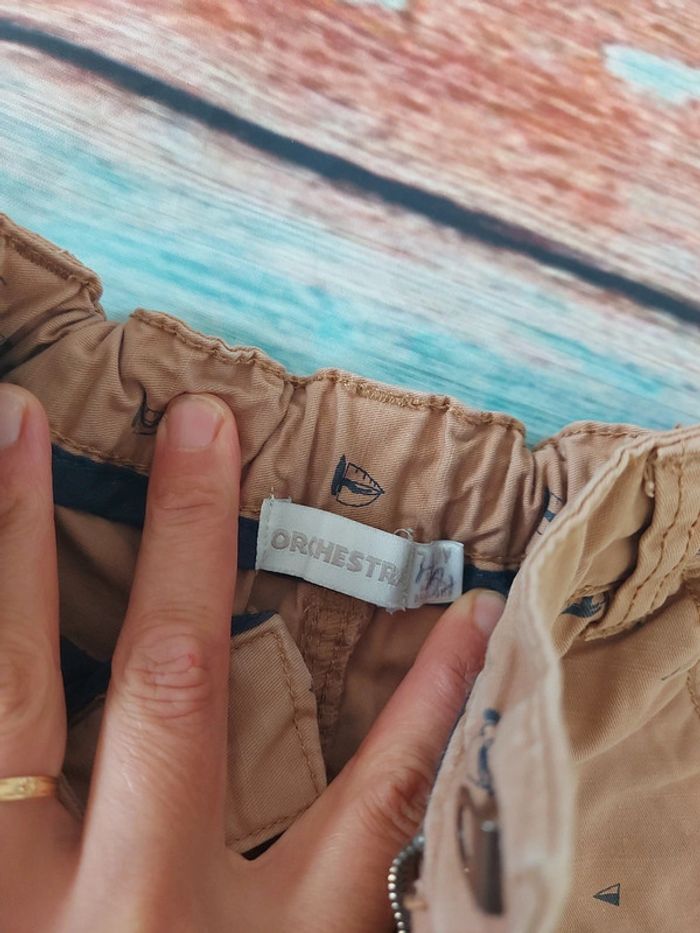 Lot de 2 bermudas garçons 7 ans - photo numéro 2