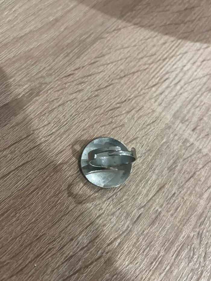 Bague noire et argenté - photo numéro 3