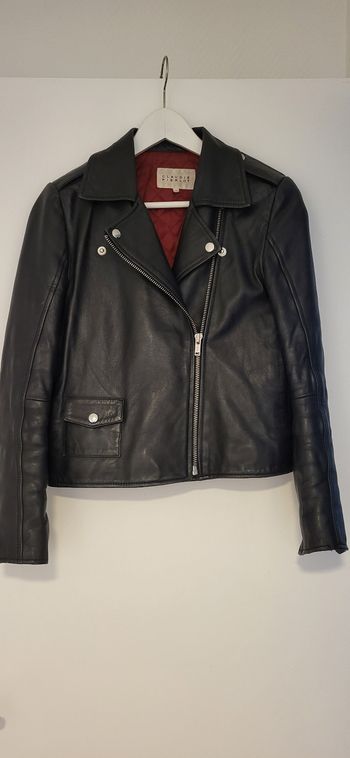 Blouson cuir Claudie Pierlot