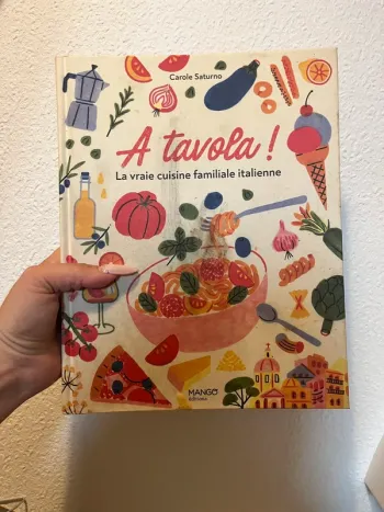 Livre de cuisine italienne
