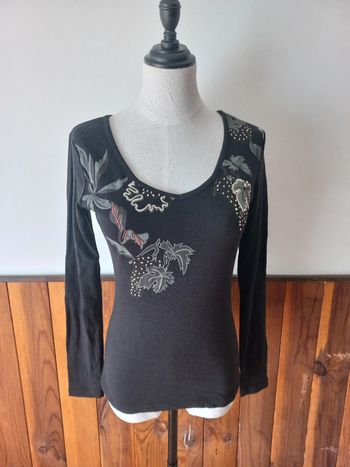 Haut manches longues avec motif