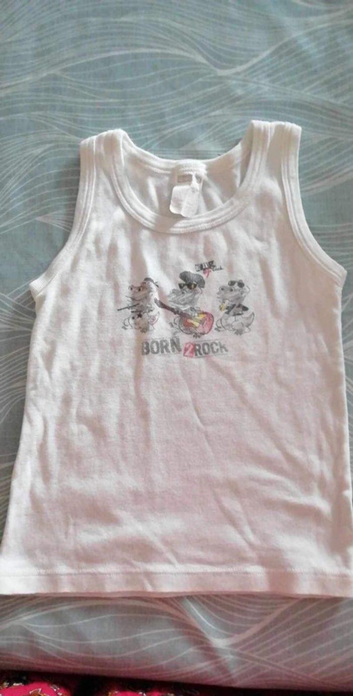 Tee-shirt sans manche Absorba 5 ans