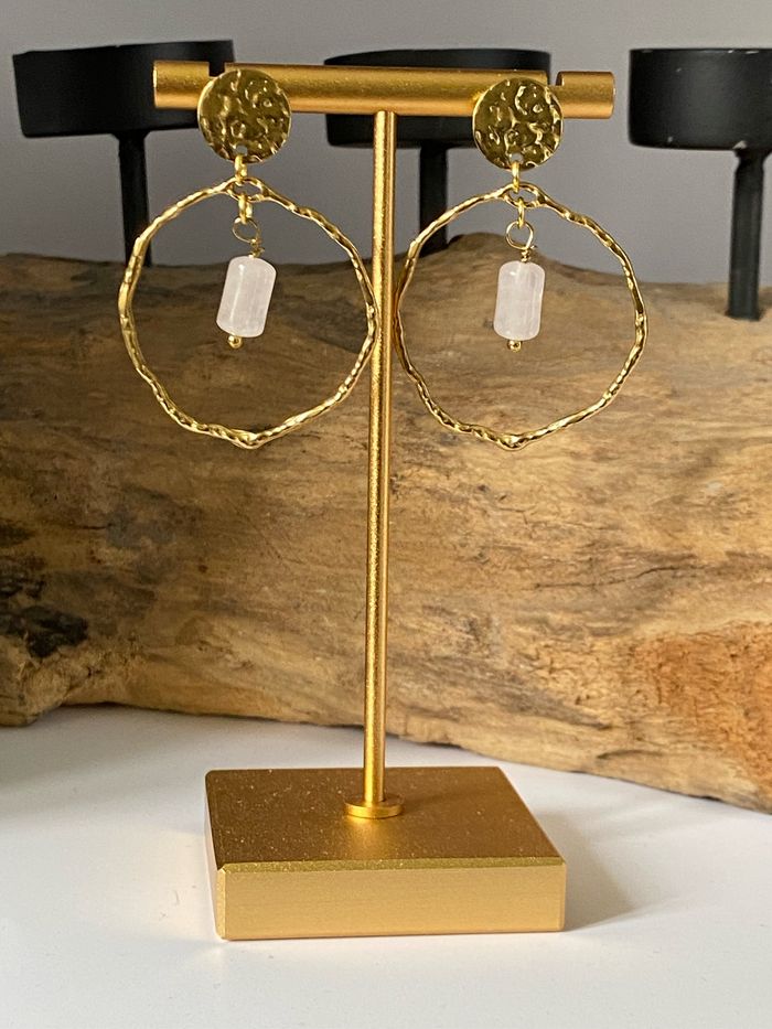 Boucle d’oreille acier inoxydable