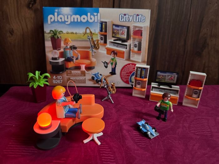 Playmobil city Life 9267 Salon équipé