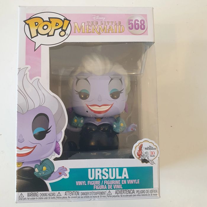 Disney - Pop! The Little Mermaid - Ursula n°568 - Funko petit défaut sur la boite