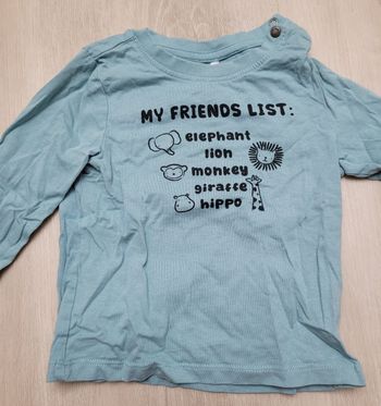 T shirt manches longues 18 mois