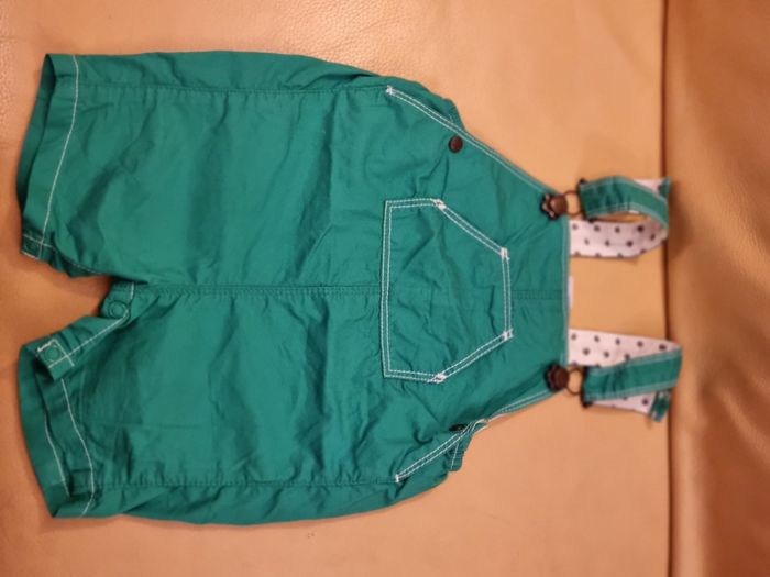 Salopette courte Petit Bateau 6 mois