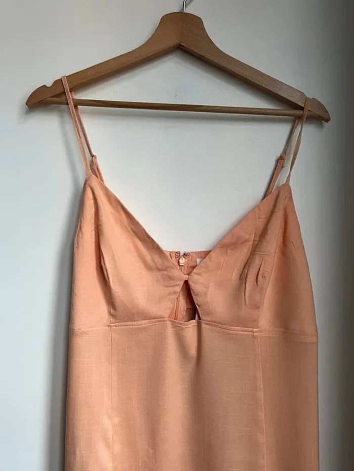 Robe abricot - photo numéro 3