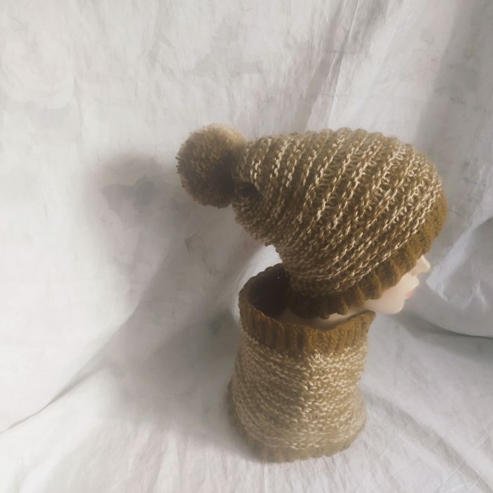 Ensemble Bonnet Col unisexe - photo numéro 2