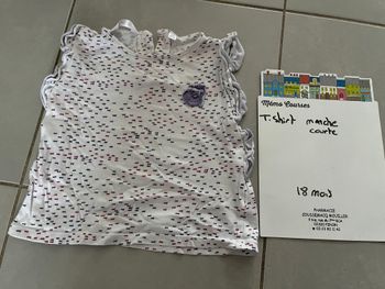 T shirt fille 18 mois