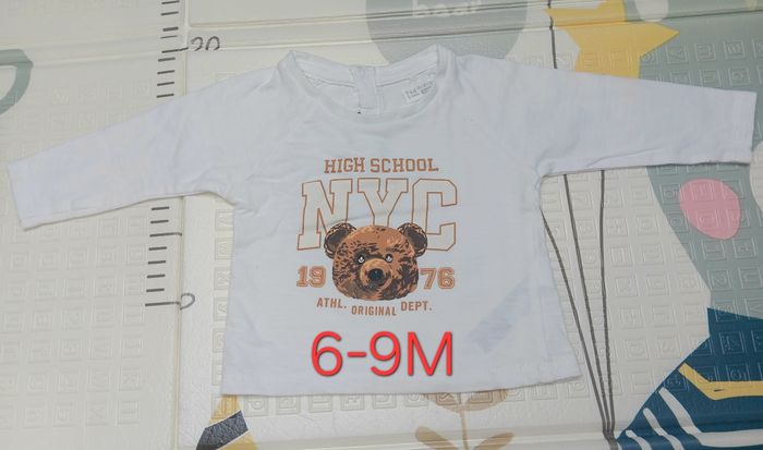 Lot de 7 T-shirts bébé 3-6-9-12M - photo numéro 2