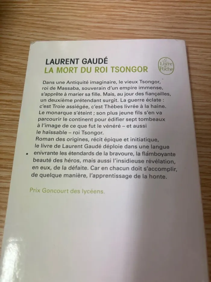 Livre Laurent gaudé - photo numéro 3