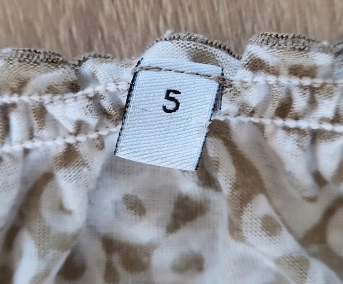 Blouse manches courtes à motifs aztèques écru et beige La Redoute Taille 42 - photo numéro 7