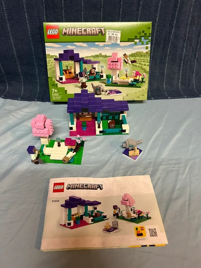 Lego Minecraft 21253 Le Sanctuaire Animal