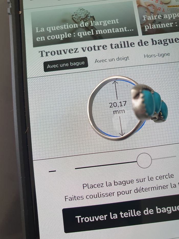Bague ameridienne native turquoise et argent - photo numéro 6