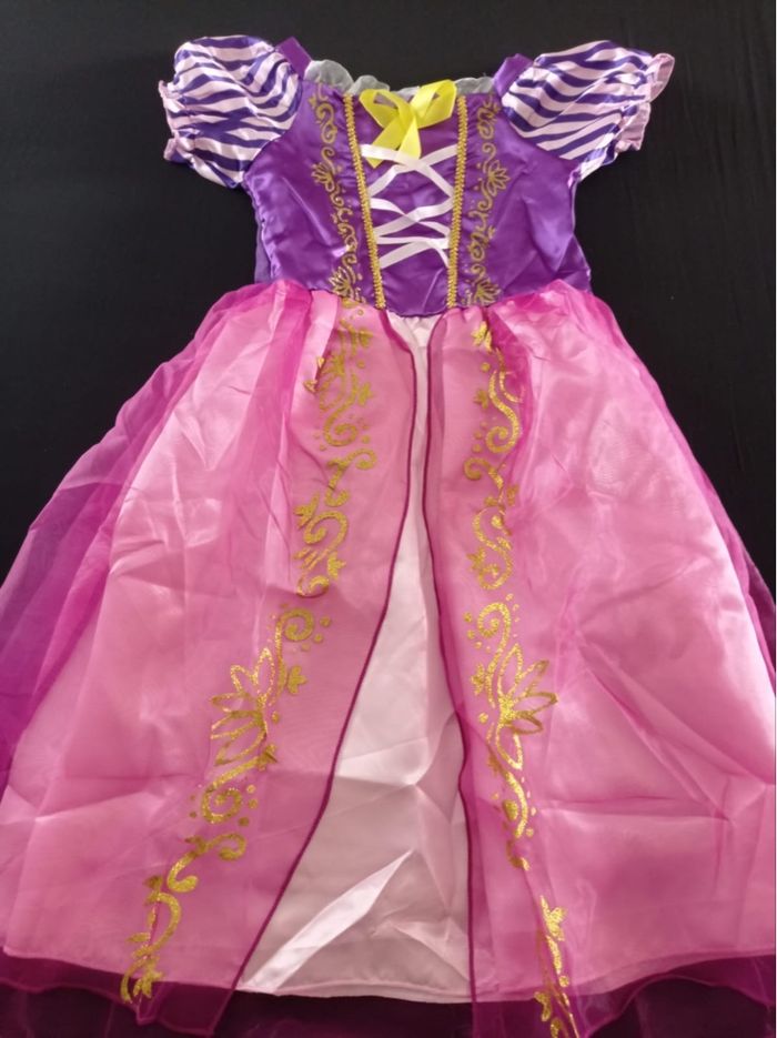 Déguisement robe princesse raiponce 5-6ans - photo numéro 5