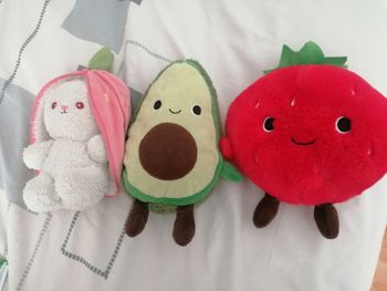 Lot de 3 peluches