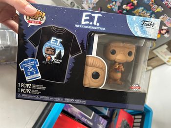 Funko pop E.T + t-shirt m