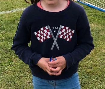 Pull bleu IKKS - 6 ans