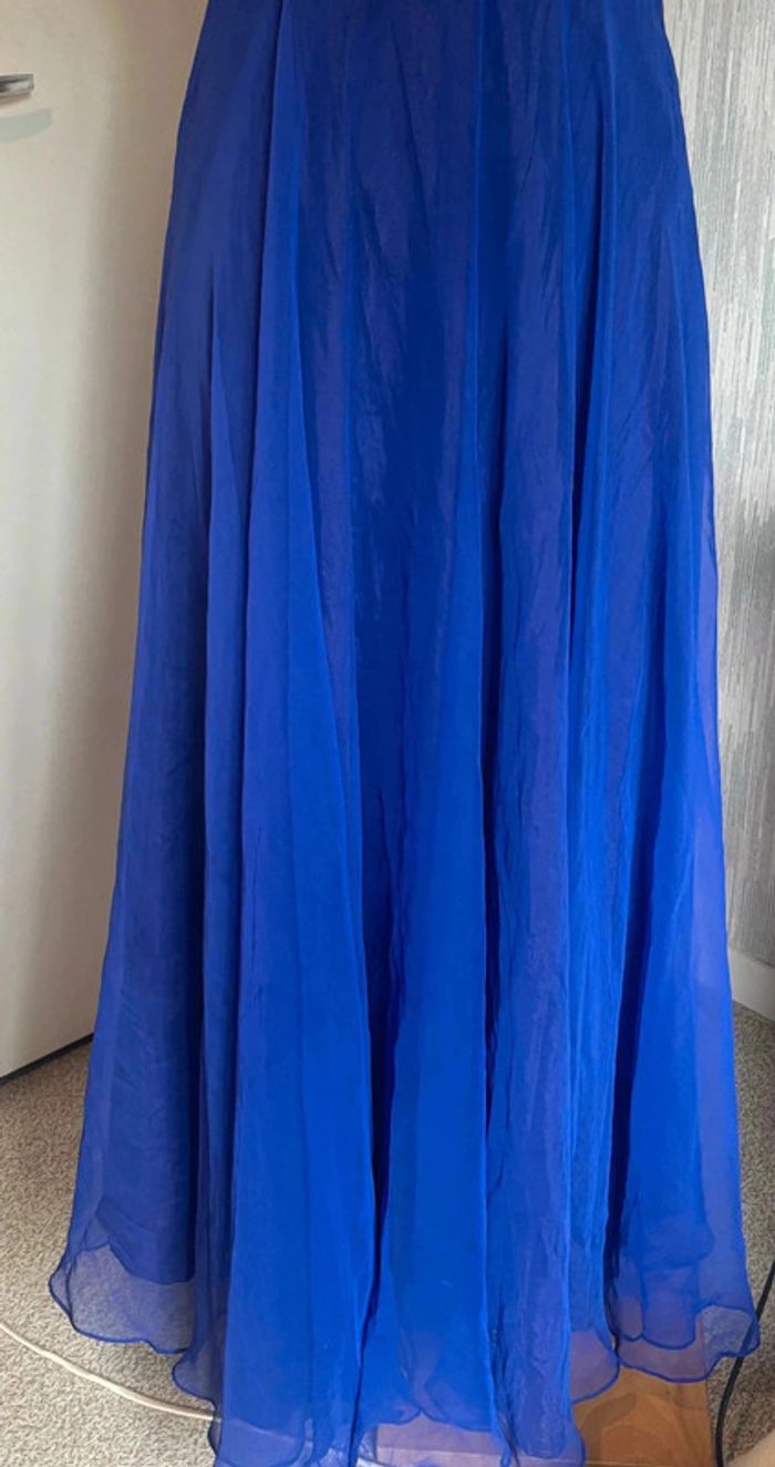 Magnifique robe de cérémonie longue taille 36 marque yvette - photo numéro 3