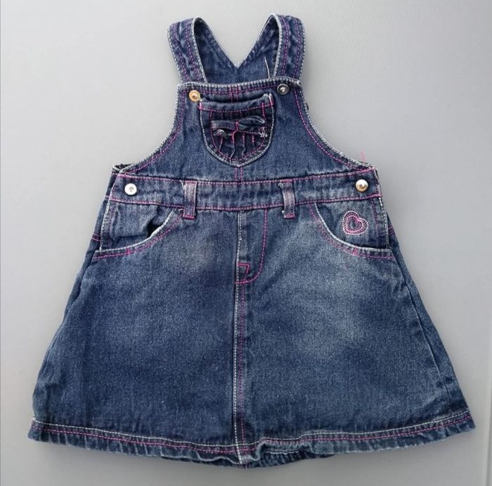 Robe en jeans 2 ans fille les petits babies