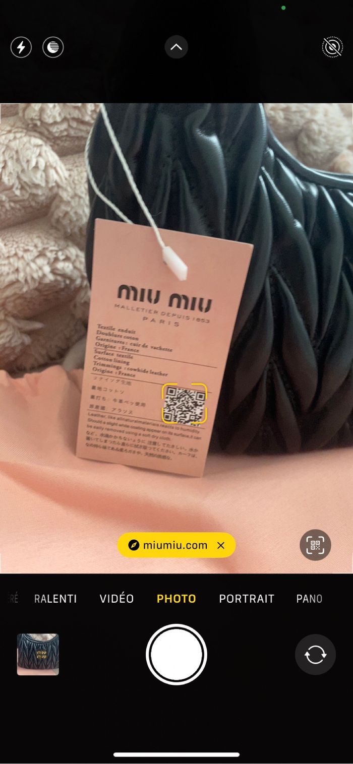 Sac à main miu miu - photo numéro 3