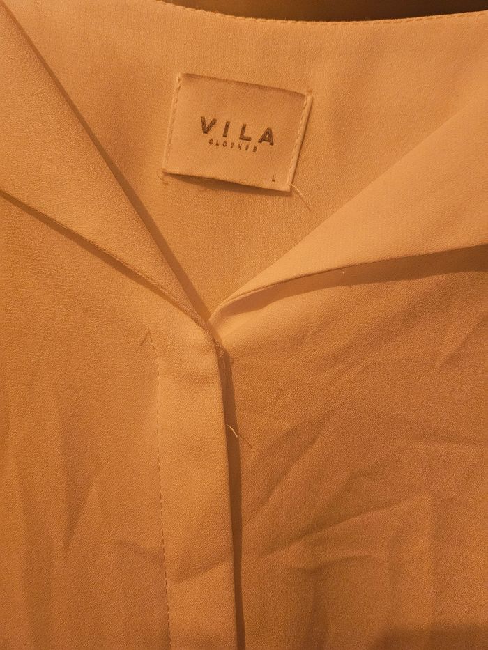 Chemisier femme taille L marque  vila - photo numéro 4