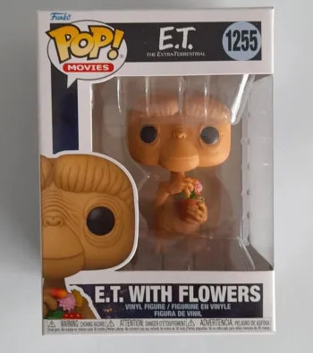 Figurine Funko POP ! Movie E.T. avec des fleurs N°1255 Extraterrestre Neuf