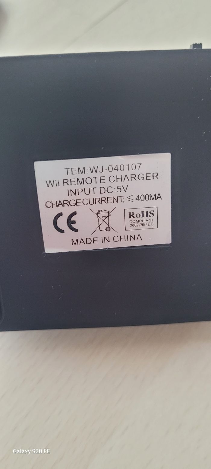 chargeur batterie  wii remonte charger - photo numéro 4