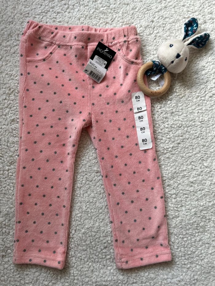 Pantalon fille 12 mois