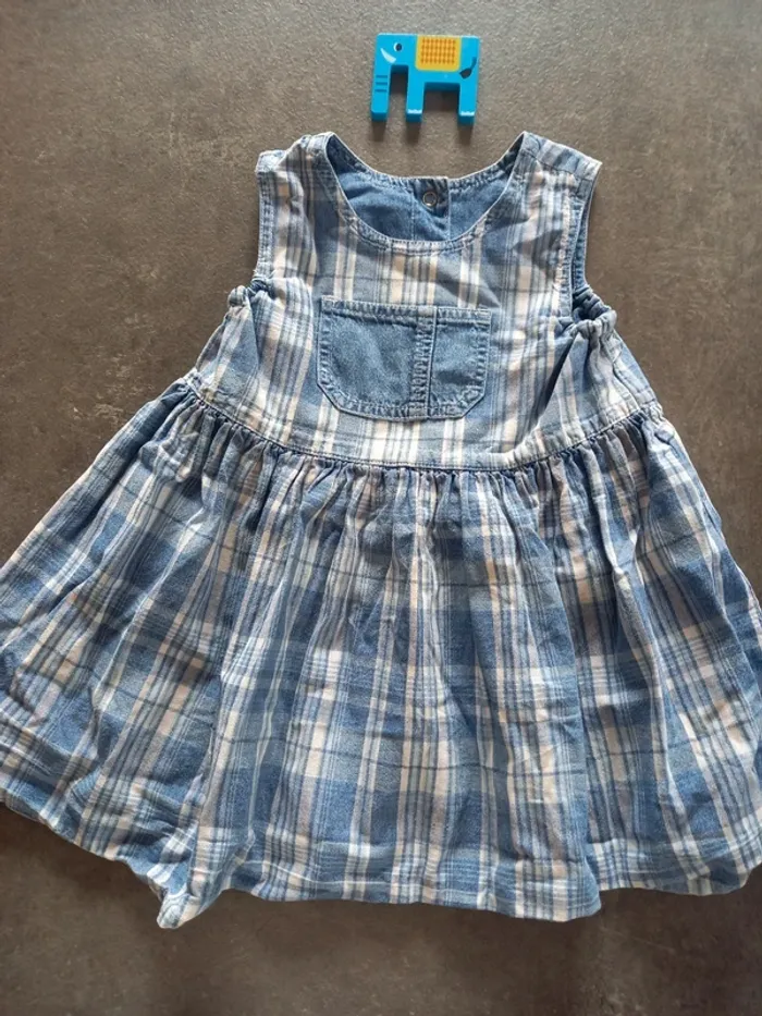 Robe en jean 2 ans