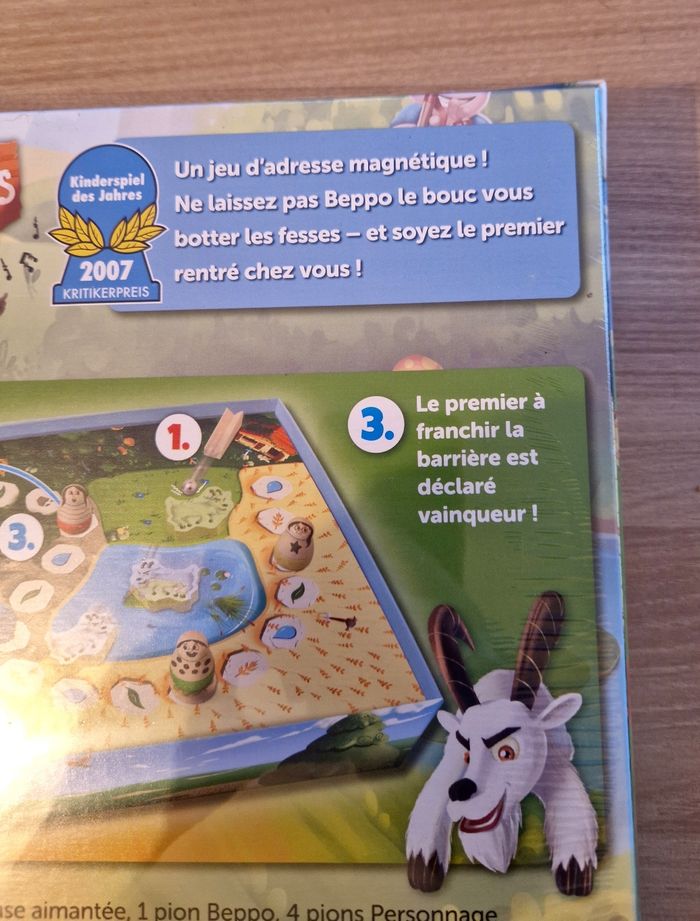 Jeux de société , enfant , jeu d'adresse , gare a ta fesses - photo numéro 3